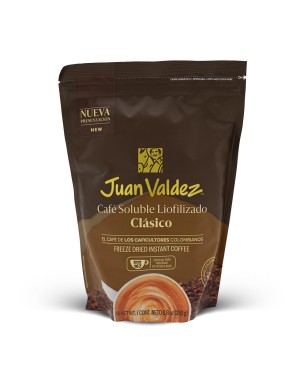 250 Gramm Premium gefriergetrockneter Kaffee / Instant Kaffee von Juan Valdez®